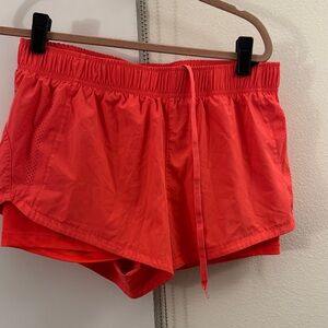 Hind Bright Red Women's Athletic Shorts